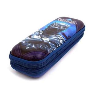 12000 마블 블랙팬서 시크 2단 EVA 필통 펜파우치 1개 아동 어린이 학생 펜파우치 선물 캐릭터 남아필통