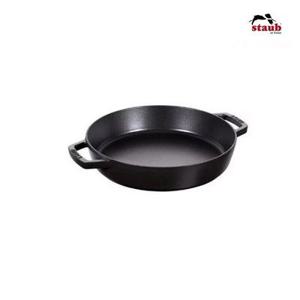 [스타우브] 더블 핸들 후라이팬 20cm 블랙