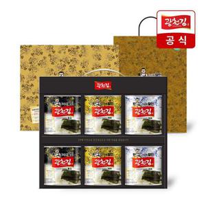 광천김 프리미엄 캔김 선물세트 6호 (캔김6캔+쇼핑백) 외 BEST