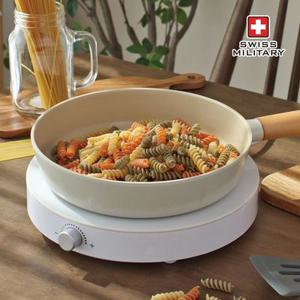 [스위스밀리터리] 이지쿡 1구 인덕션 2000W 9단 세라믹 글라스 상판