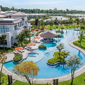 [슈퍼트립] A,B,C 푸꾸옥 5성급 멜리아빈펄 자유여행 5일/6일, 전 일정 조식 + 성인 4명 이상 풀빌라 UP