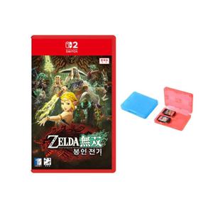 닌텐도 스위치2 젤다무쌍 봉인 전기 아크릴 스탠드 특전+게임 칩 케이스