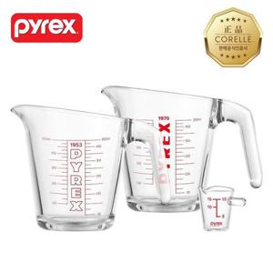 파이렉스 110주년 3P 세트(계량컵 500ml 2P+15ml 1P)
