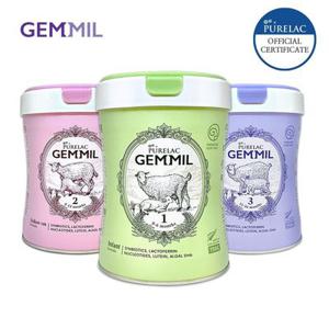 (3캔) 최고급 산양분유 젬밀 1단계 2단계 3단계 750g