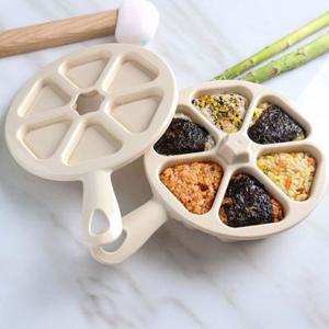 국산 삼각김밥 틀 6구 주먹밥 김밥 만들기 미니 주먹밥