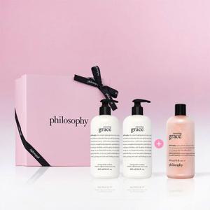 [필로소피][설선물/2+1] 어메이징 그레이스 퍼밍 바디 에멀전 480ml 더블 기획 세트(+샤워젤 480ml & 기프트박스 증정)