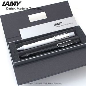 (각인+포장선택)라미 사파리 볼펜+샤프 0.5mm 세트(색상선택)