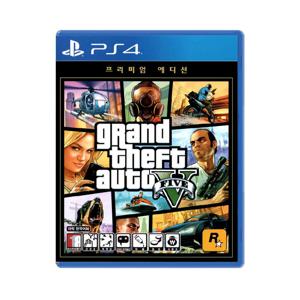 PS4 GTA5 그랜드 테프트 오토 5 프리미엄 온라인 에디션 한글판 게임 팩