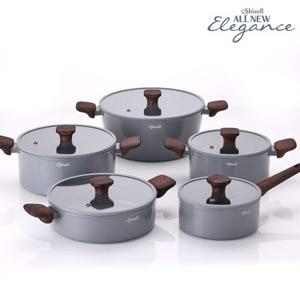 [쉬젤] 올뉴엘레강스 IH 냄비5종세트_편수18, 양수20, 전골24, 곰솥24,곰솥28