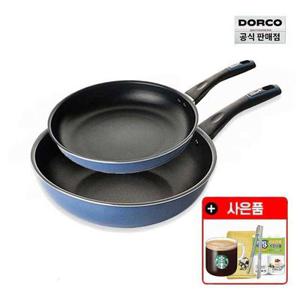 도루코 애쉬블루 IH 인덕션 팬2종세트[팬20+궁중팬28cm]+ 증정 스타벅스 기프티콘+스누피수건+키친타올2P+집게