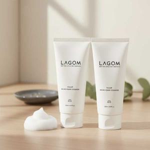 라곰 셀럽마이크로 폼클렌징 150mL x 2개 약산성 저자극 미세거품 세안