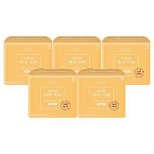 [APP전용]장당 100원대 내츄럴코튼 순면 생리대 중형12p 5팩/10팩 외 시그니처 생리대 팬티라이너 입는오버나이트