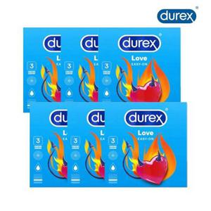 듀렉스 뉴 러브 콘돔 3P x6개