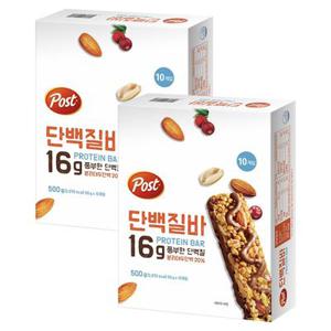 포스트 단백질바 500g x 2개입