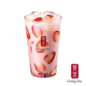 (1% 할인) [공차] 딸기 듬뿍 밀크티