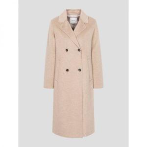 BEANPOLE LADIES 핸드메이드 더블 롱 코트 - 베이지