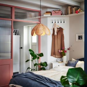 산드코른 펜던트전등갓 핸드메이드 라탄 45cm