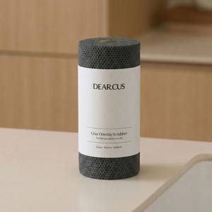 그레이 원데이 원하는만큼 뜯어쓰는 다회용 에코컷 수세미 160매