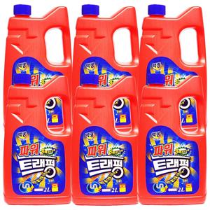 파워 트래펑 2LX6개 / 세면대 싱크대 막혔을때 뚫어뻥