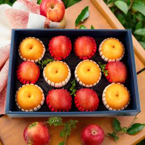 과일 혼합 프리미엄 명절 선물 세트 5kg 특 사과6과 배6과