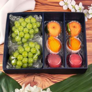 과일 혼합 명절 선물 세트 4.5kg 특 사과2과 배2과 한라봉2과 샤인2수