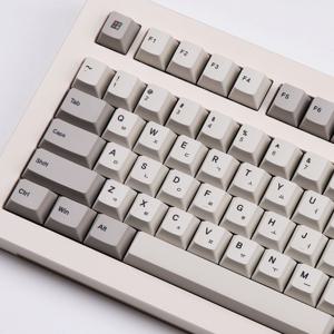 클래식 V2 139키 체리 한글 PBT 염료승화 커스텀 포인트 조약돌 키캡