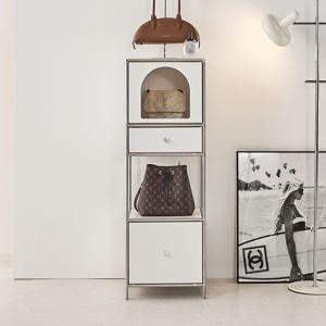 프라이드(1) 모듈 400 장식장 피규어 선반 양주 가방 수납 진열장