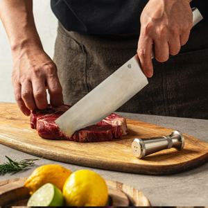 스퀘어 주방칼 나키리 나이프