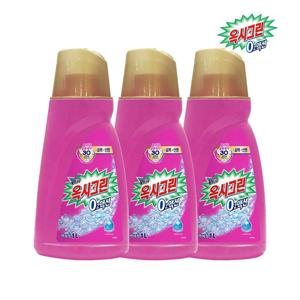 오투액션 리퀴드 표백제 1L x3개