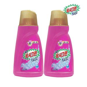 오투액션 리퀴드 표백제 1L x2개