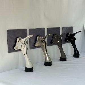 무타공 방문 도어스토퍼 접착식 현관 원터치말발굽 문고정장치 문닫힘방지 현관문고정