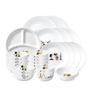 스누피더홈 한국형 6인 26P 원형 홈세트