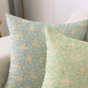 에밀리린넨 쿠션커버 2size/2color 소파 쇼파 고급쿠션 순수 잔꽃 로맨틱 내추럴