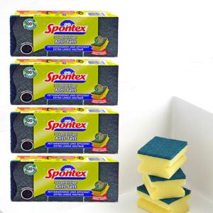 기름때 제거용 특수섬유 양면 수세미 3개입 4팩