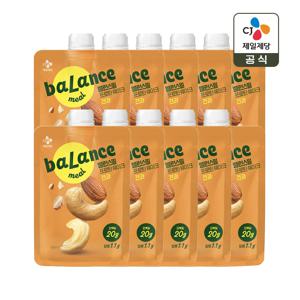 밸런스밀 프로틴  쉐이크 견과 45g x10개