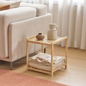 에브리 뱀부 2단 선반 W350