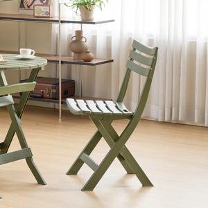 가든 폴딩 의자 UV코팅 그린 V2