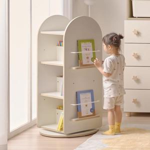 동고림 유아동 전면 4단 회전책장