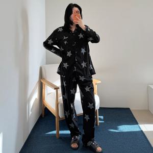 미드나잇별잠옷 홈웨어 파자마세트 수면 긴팔 긴바지