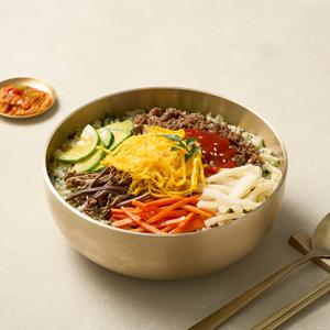 굿스푼 저당 나물 비빔밥 300g 4팩 도시락 당뇨 임당 반찬 배달 가정식 식단