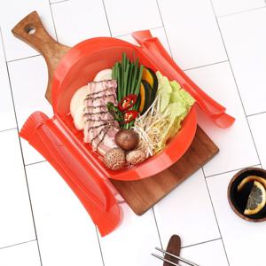 이지 실리콘 날개 찜기 전자레인지용 만능찜기 24cm 4colors