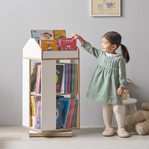 북타워 슬림 회전책장 3단