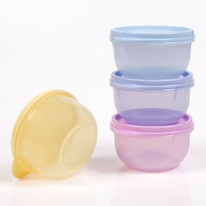 피콜로 볼 4P 밀폐용기 소형 이유식 반찬통 쨈 요거트 죽 음식 소분 냉장고 용기