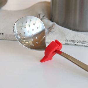 일본 야마자키 레드 피시 키친 툴 키퍼 조리도구 받침 국자 걸이