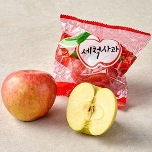 하루 한 알, 깨끗히 씻은 가정용 세척사과 3kg / 4kg