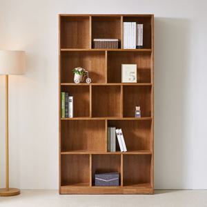 베니스 5단 원목 책장 1000