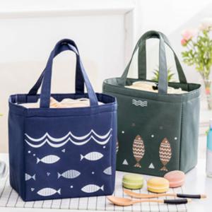 도시락 가방 런치백 직장인 회사원 캠핑 피크닉 쿨러백 토트백 4color