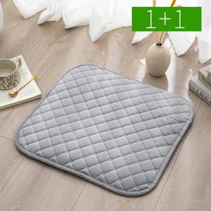 1+1 식탁 사무실 의자방석 벨벳 40*40cm 1인용 논슬립 쿠션 패드