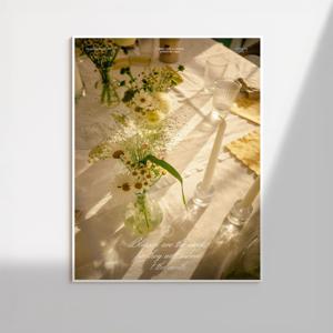 크리스천, Meek Abode 온유한 자는 복이 있나니 성경말씀 액자 기독교포스터