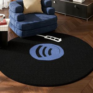 [해외] 빈티지 앤틱 LP 인테리어 러그 거실 침실 원형 사계절 러그 카페트 6colors